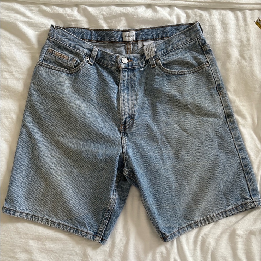 Vintage Calvin Klein Long Denim Shorts